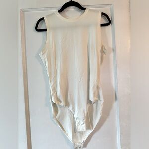 SKIMS lightly worn cotton bodysuit